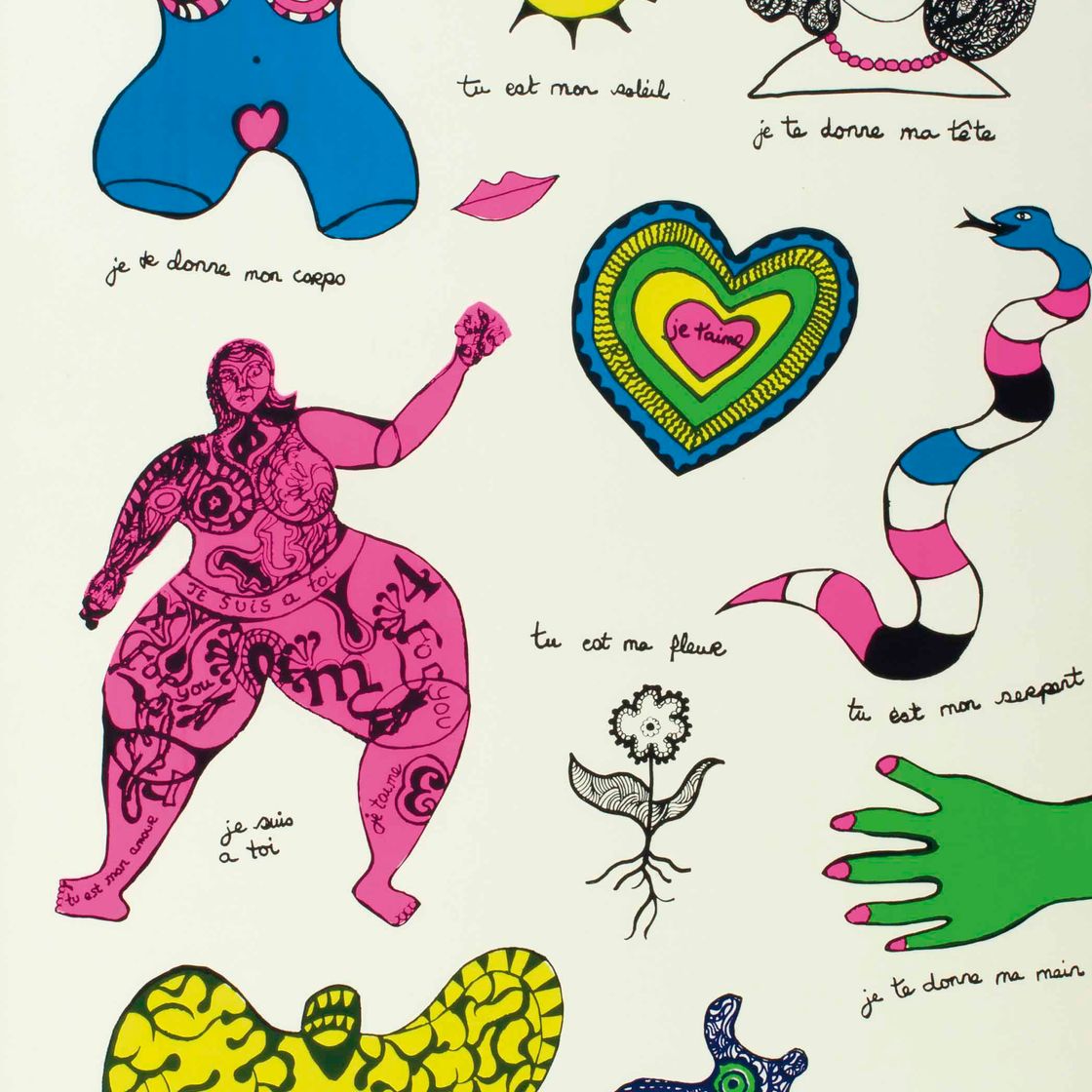 Niki de Saint Phalle — Любовное письмо ко мне