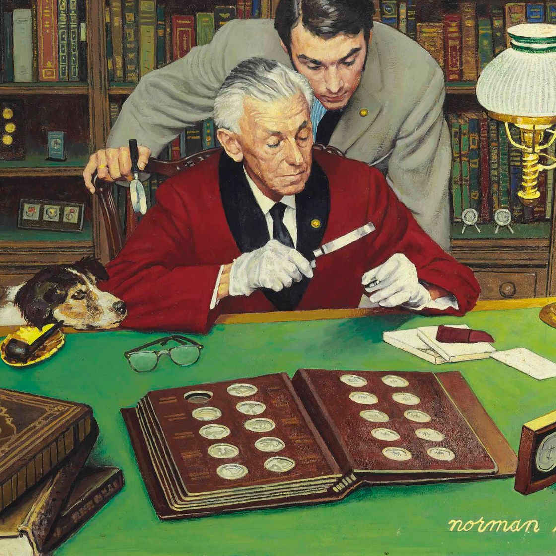 Norman Rockwell — Коллекционер