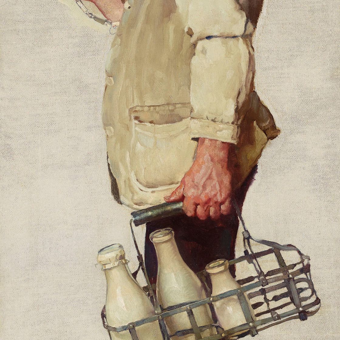 Norman Rockwell — Этюды для фильма "На пару с молочником": Пара работ, изображение 3