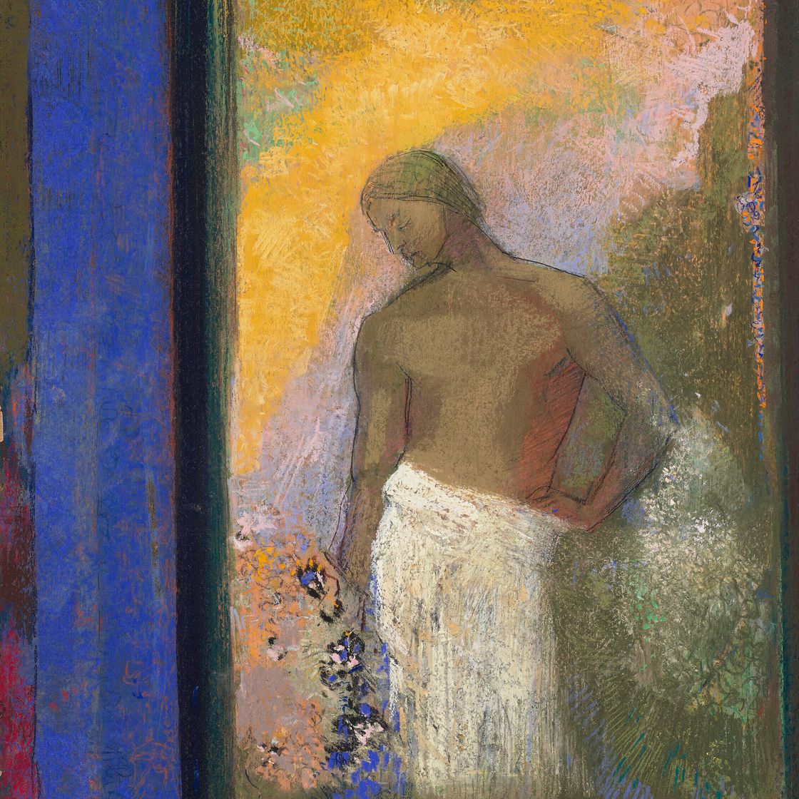 Odilon Redon — Святой Жан, изображение 1