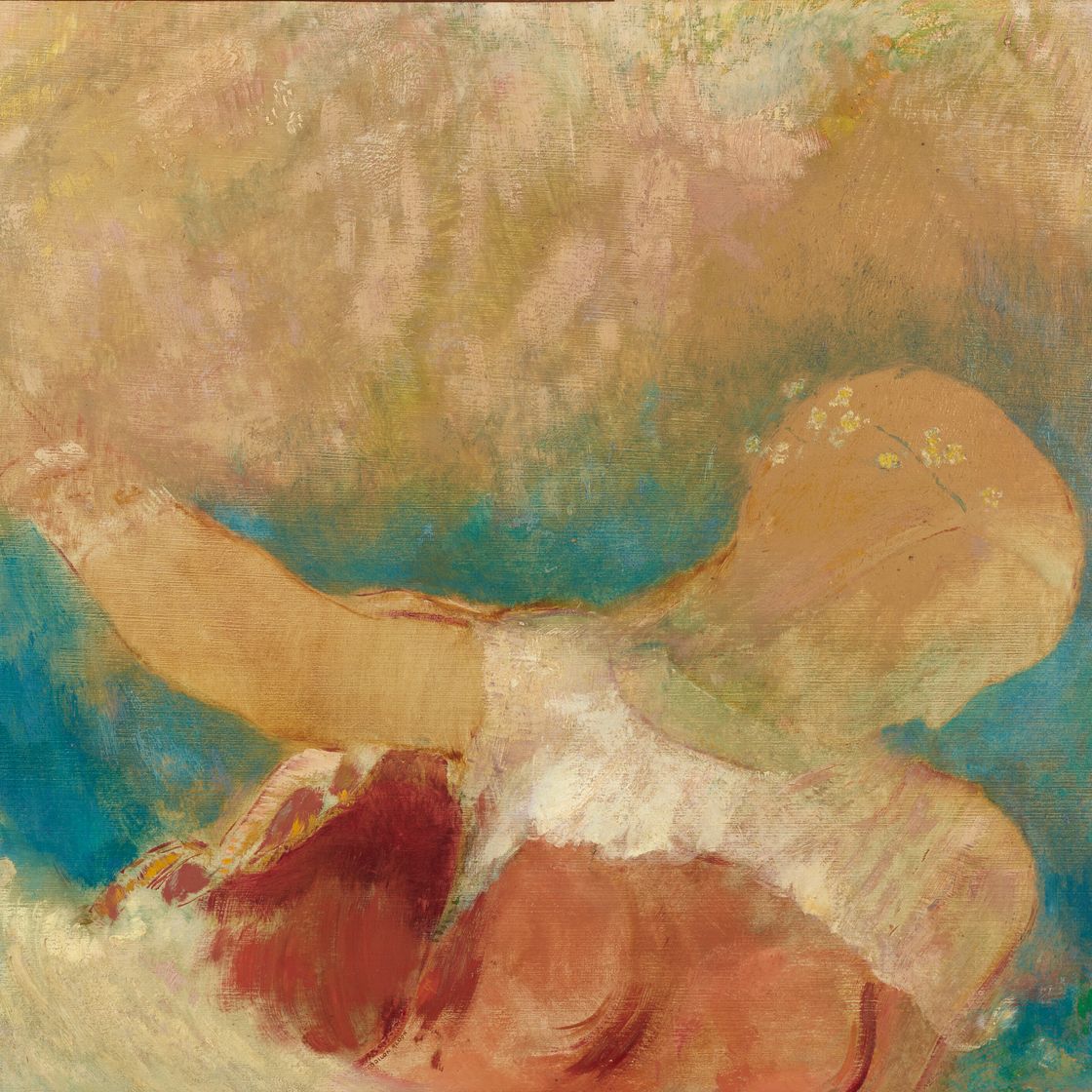 Odilon Redon — Офелия, изображение 1
