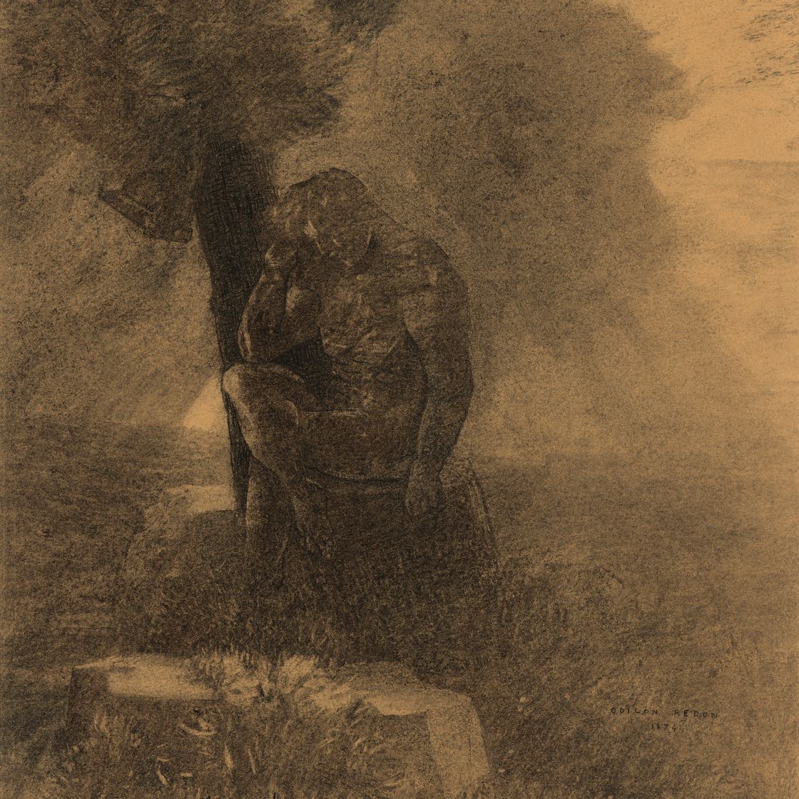 Odilon Redon — Пенсионер (человек, который живет без зарплаты), изображение 1