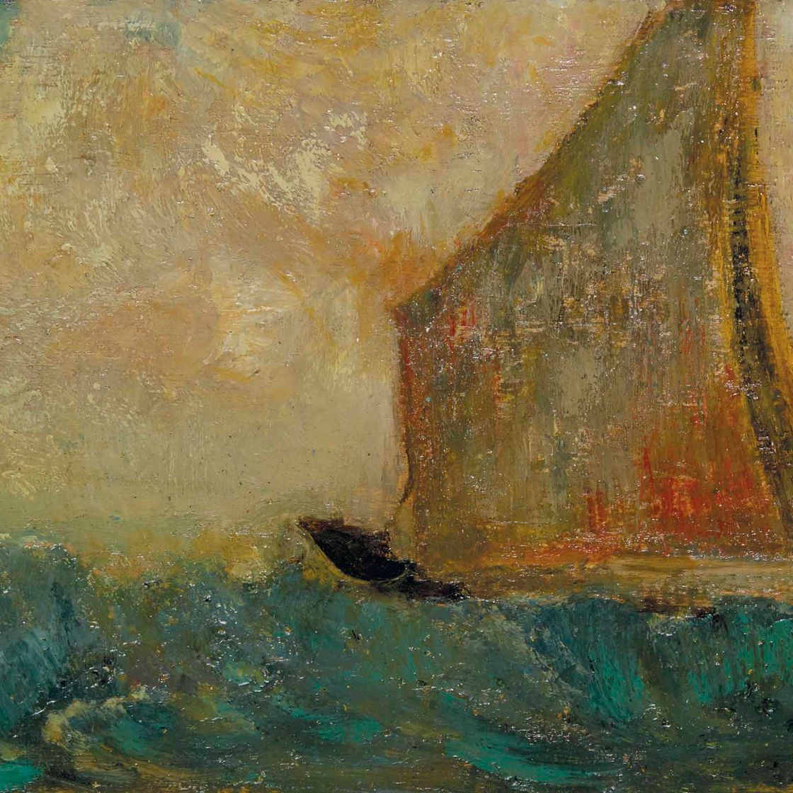 Odilon Redon — Бато в верхнем море
