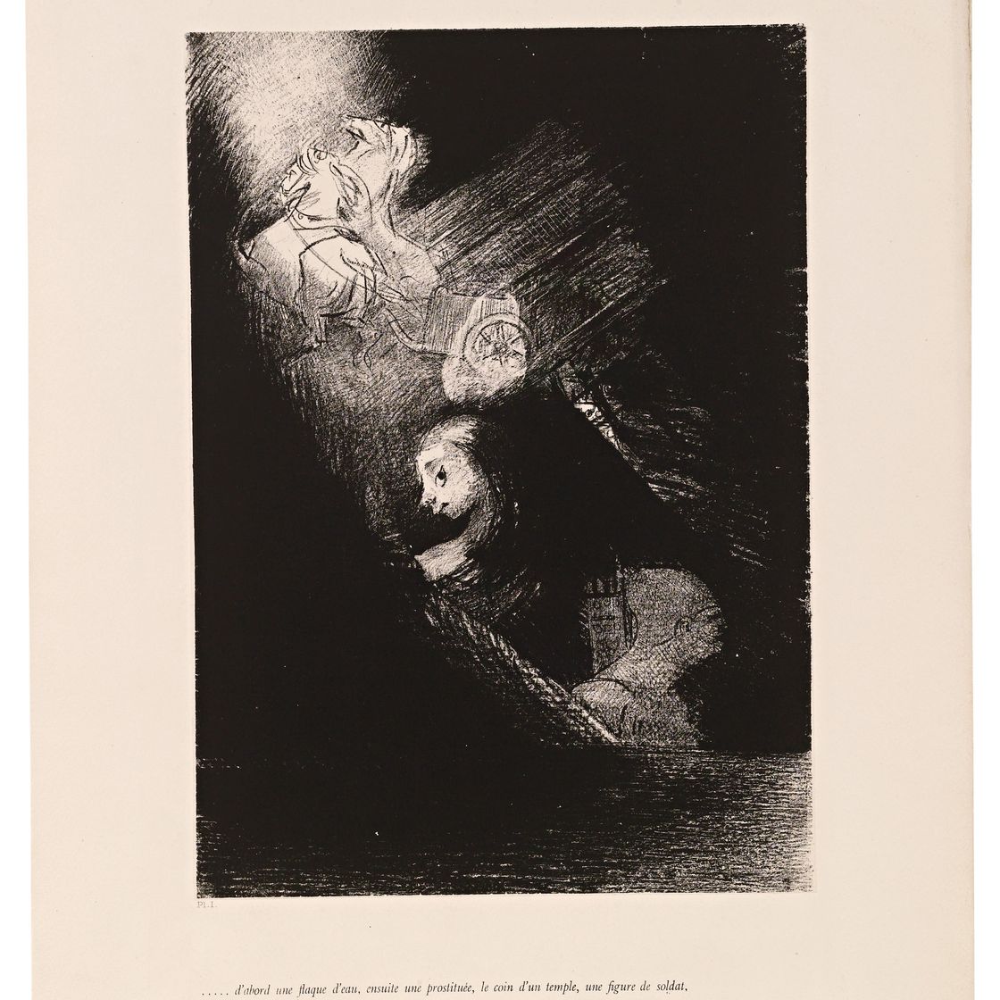 Odilon Redon — Шатер Святого Антуана – Текст Гюстава Флобера, изображение 2