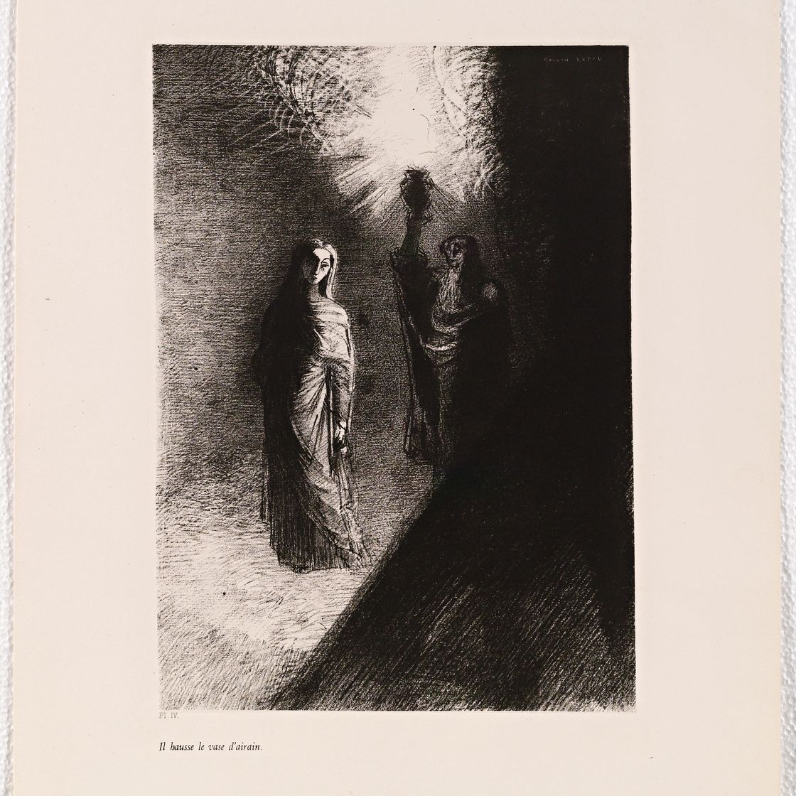 Odilon Redon — Шатер Святого Антуана – Текст Гюстава Флобера, изображение 11