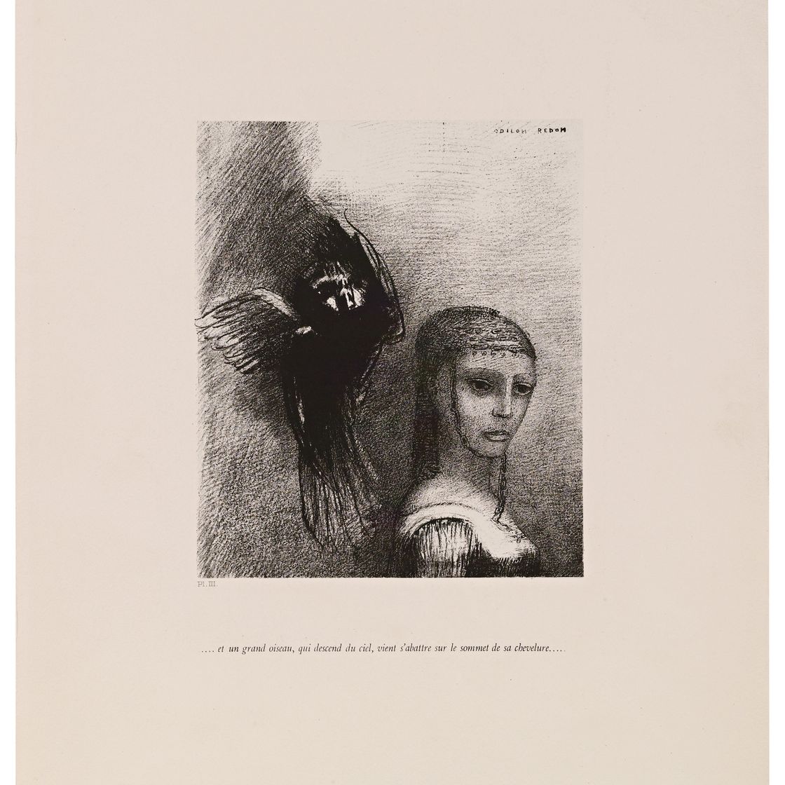 Odilon Redon — Шатер Святого Антуана – Текст Гюстава Флобера, изображение 3