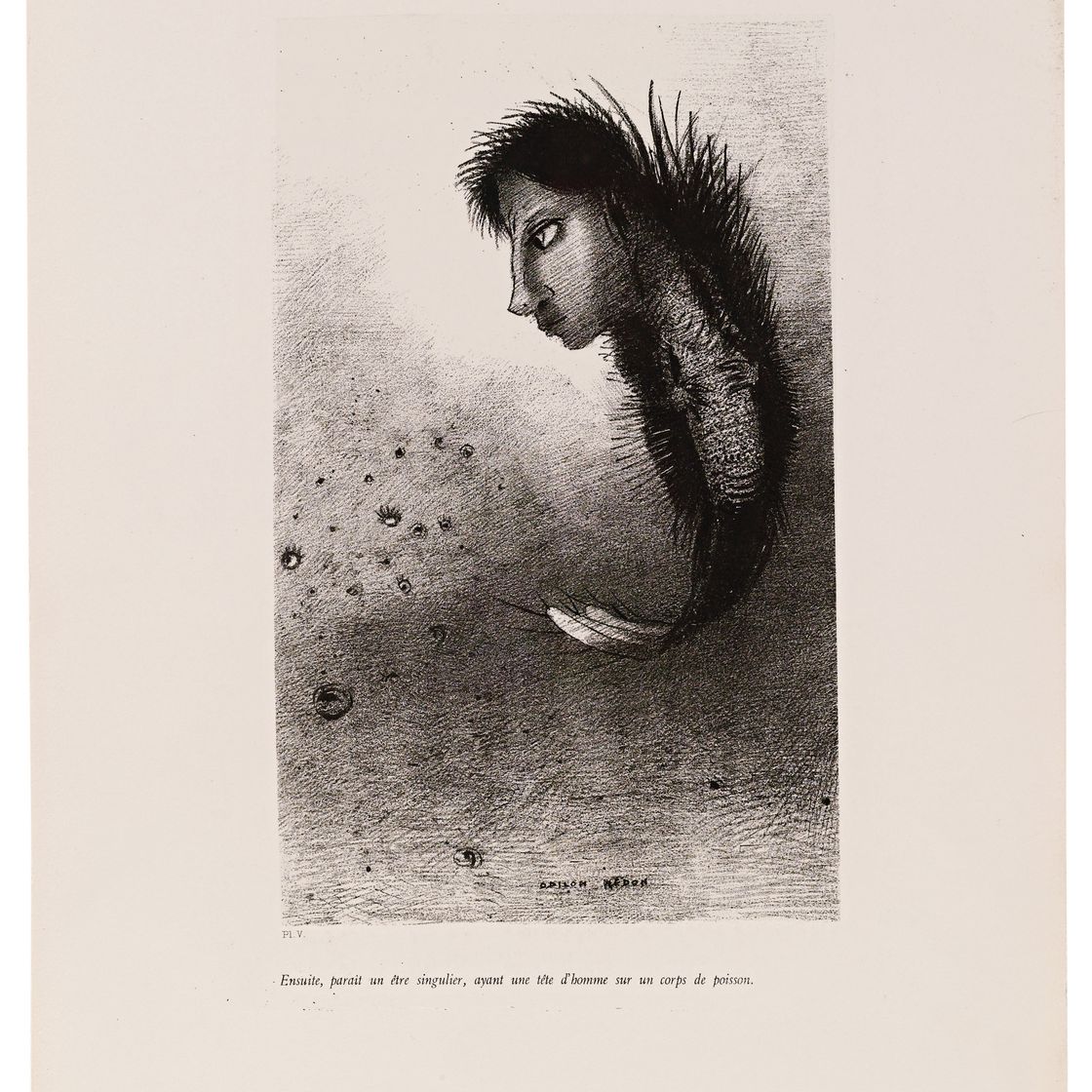 Odilon Redon — Шатер Святого Антуана – Текст Гюстава Флобера, изображение 4