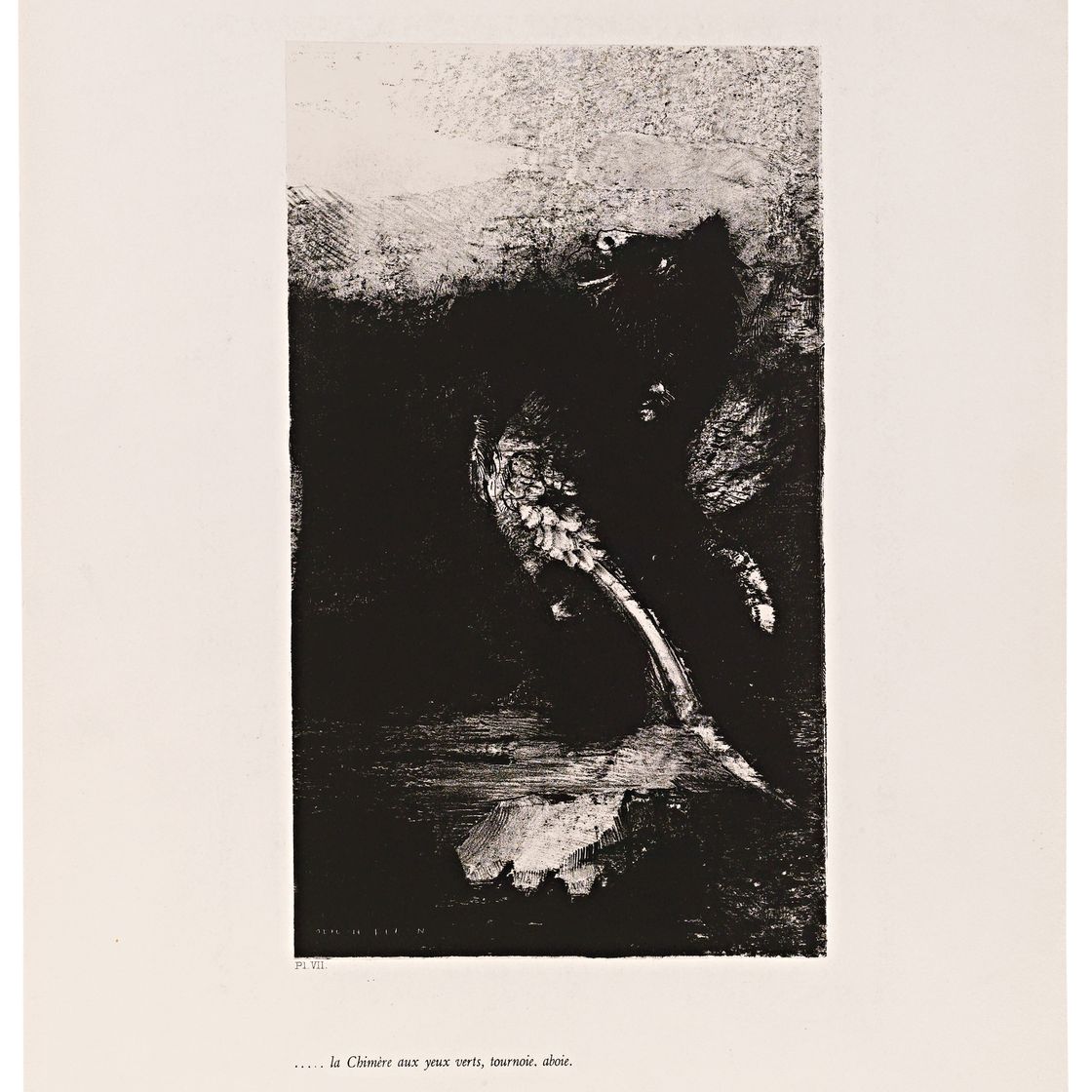Odilon Redon — Шатер Святого Антуана – Текст Гюстава Флобера, изображение 5