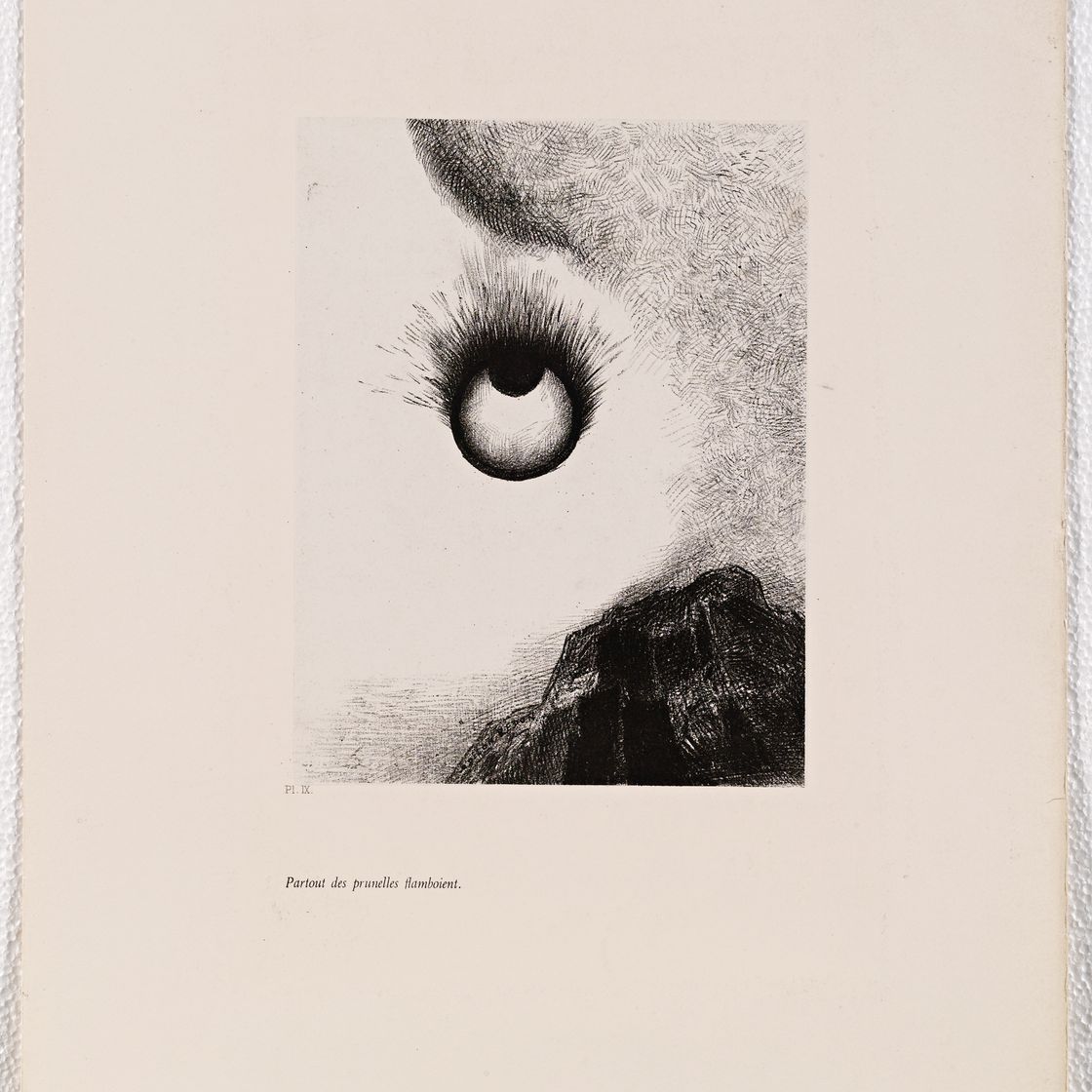 Odilon Redon — Шатер Святого Антуана – Текст Гюстава Флобера, изображение 8