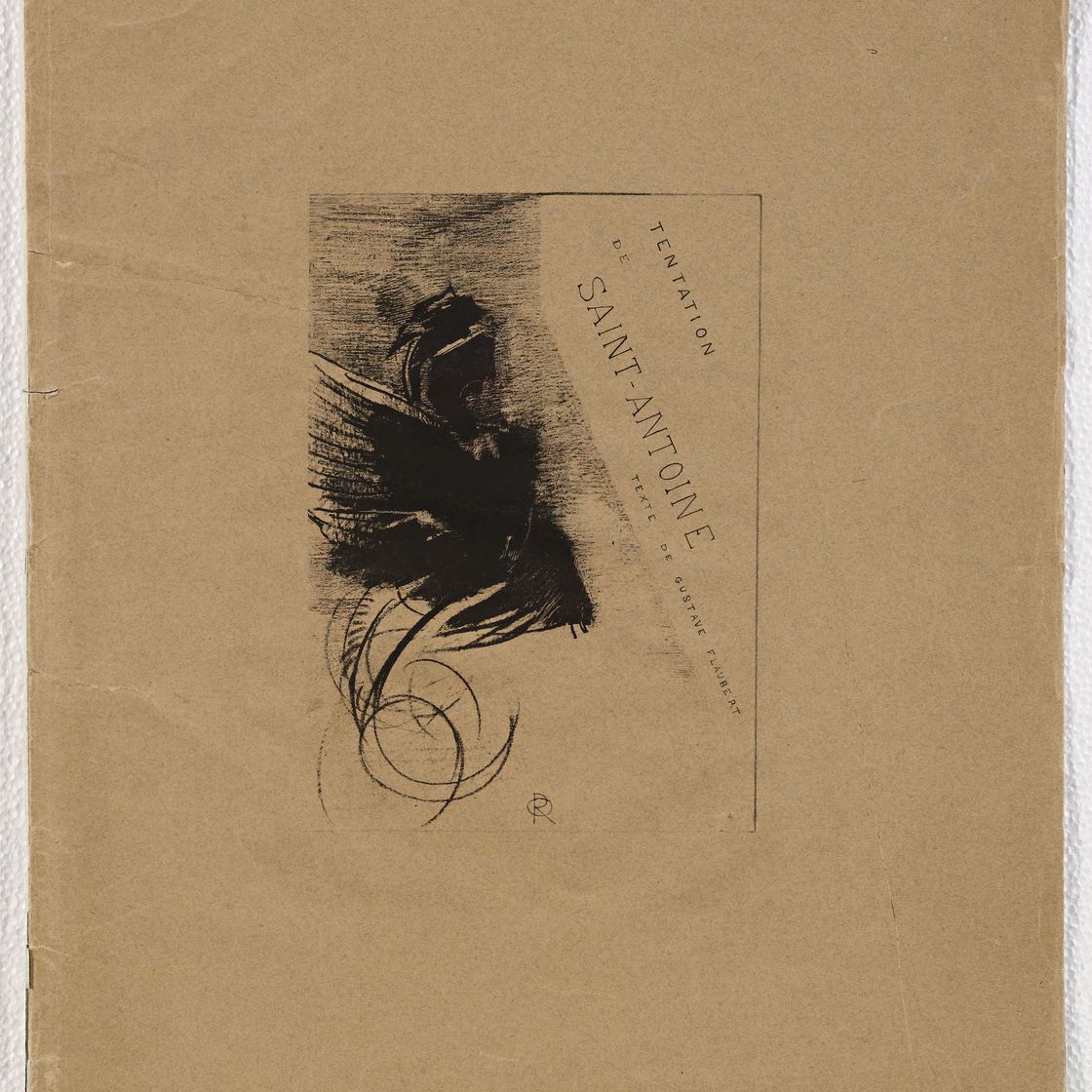 Odilon Redon — Шатер Святого Антуана – Текст Гюстава Флобера, изображение 9