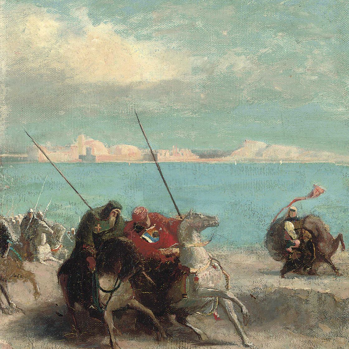 Odilon Redon — Круазеты на берегу моря