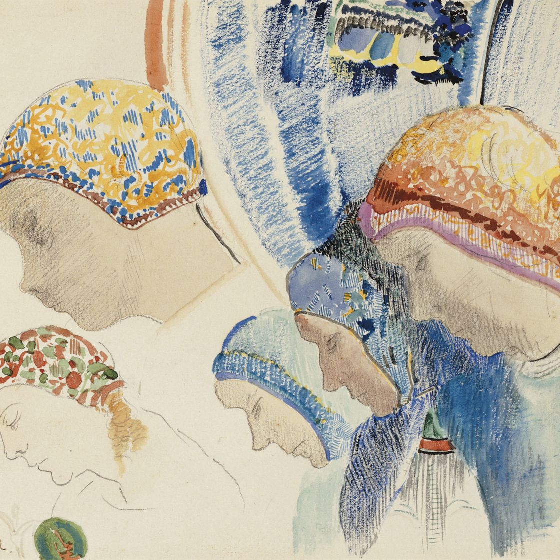 Odilon Redon — Профили голландцев
