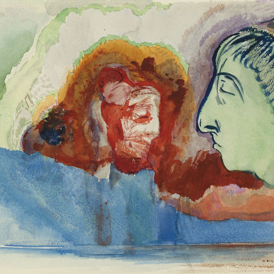 Odilon Redon — Видение Данте
