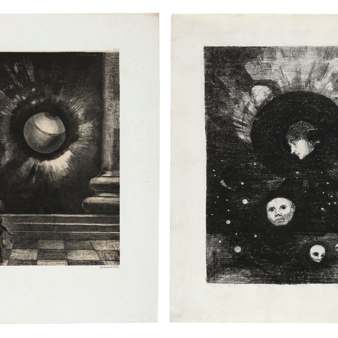 Odilon Redon — Прорастание (i); Зрение (ii); планы по выпуску альбомов для чтения