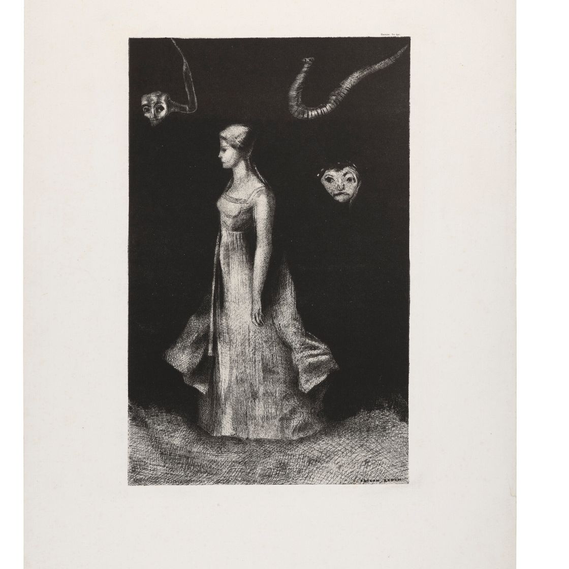 Odilon Redon — Хантиз