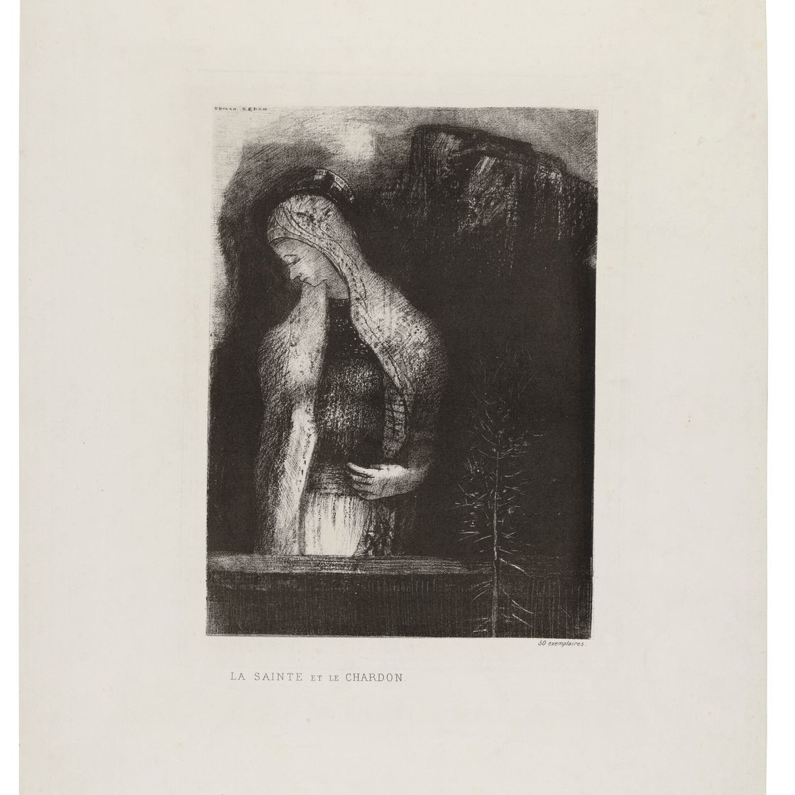 Odilon Redon — Ла Сент и ле Шардон