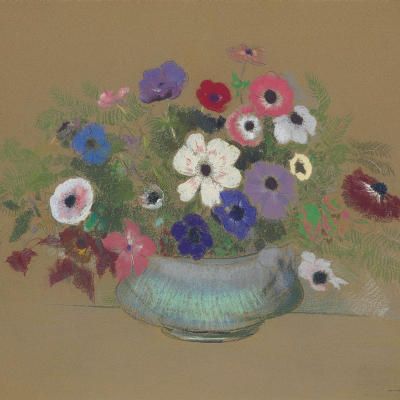 Odilon Redon — Анемоны