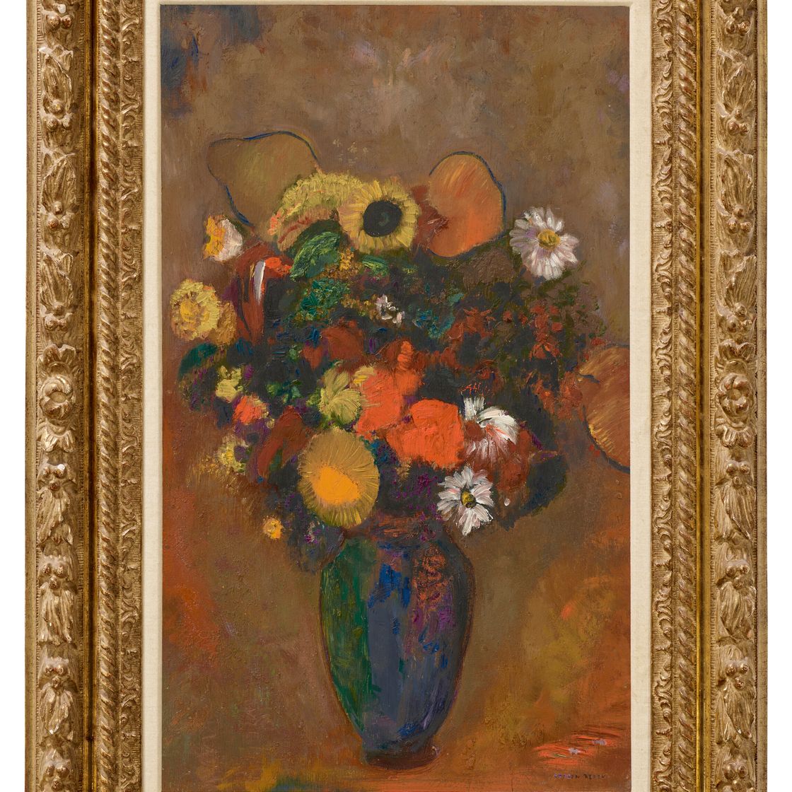 Odilon Redon — Цветы, которые украшают вазу, изображение 3
