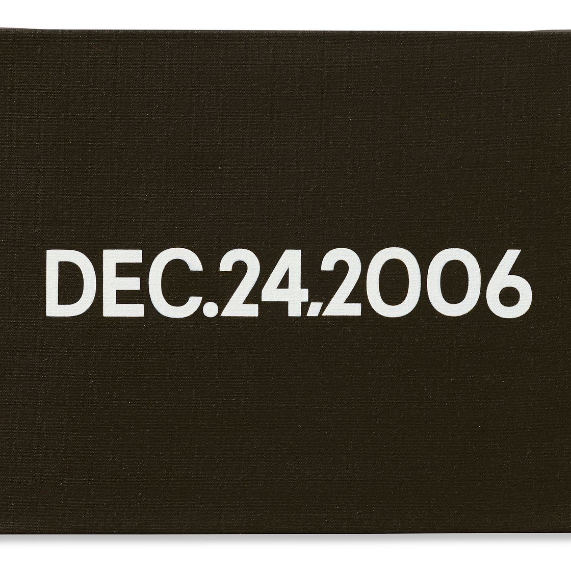 On Kawara — 24 декабря 2006 года, изображение 1