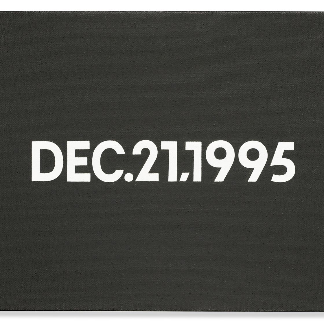 On Kawara — 21 декабря 1995 года, изображение 1