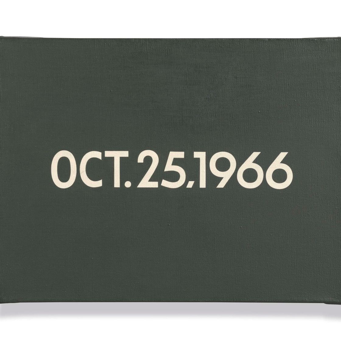 On Kawara — 25 ОКТЯБРЯ 1966 года