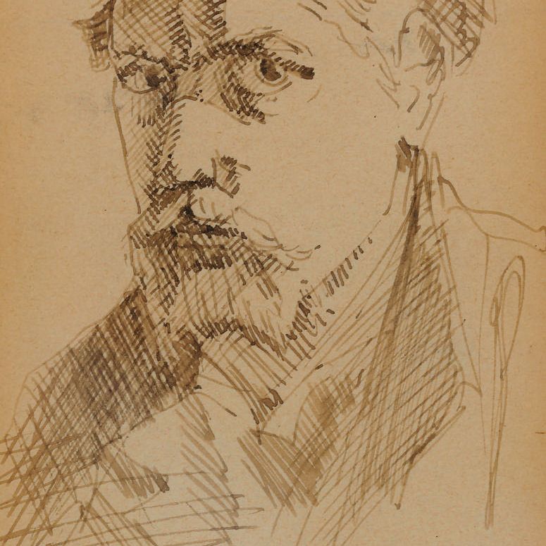 Oscar Florianus Bluemner — Автопортрет