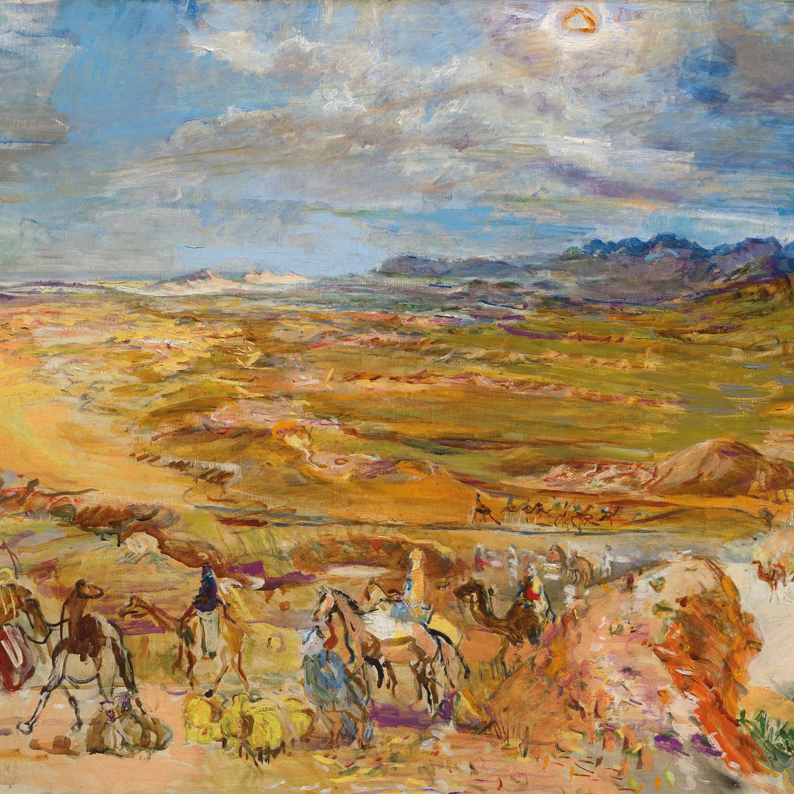 Oskar Kokoschka — Исход (Кол-де-Сфа-бей-Бискра), изображение 1