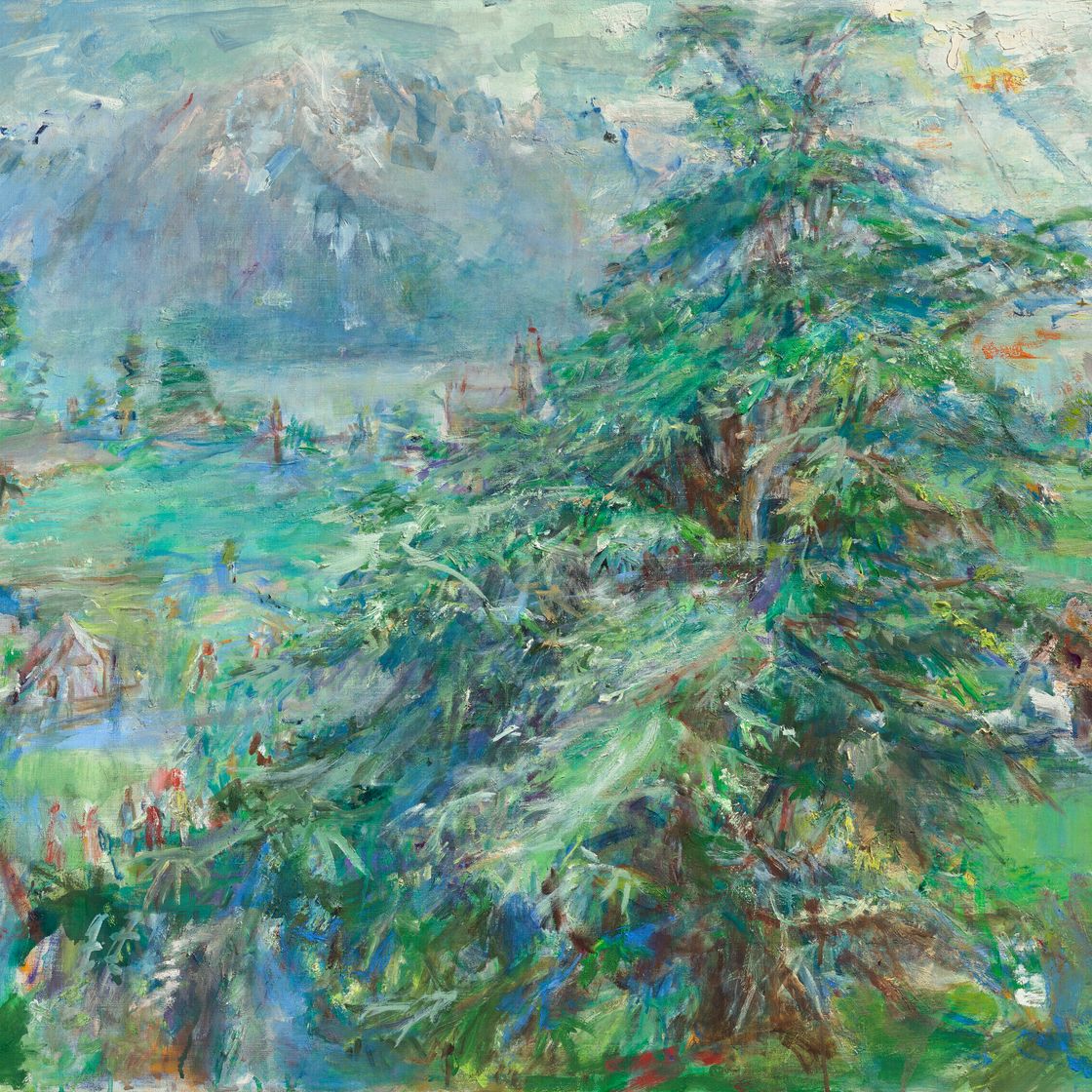 Oskar Kokoschka — Умирающий Зедер, изображение 1