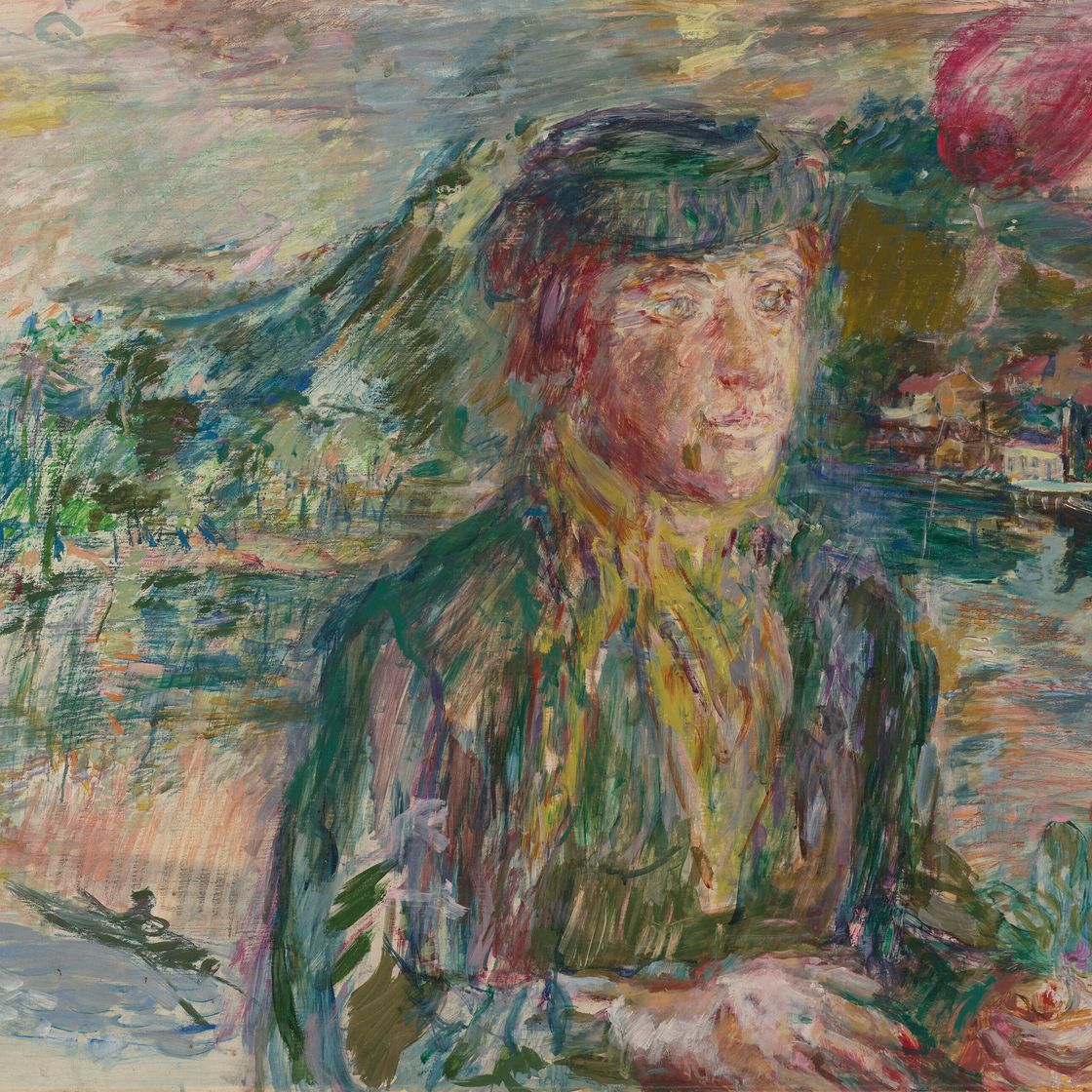 Oskar Kokoschka — Марта Хирш II (Массачусетский технологический институт, Баллон), изображение 1