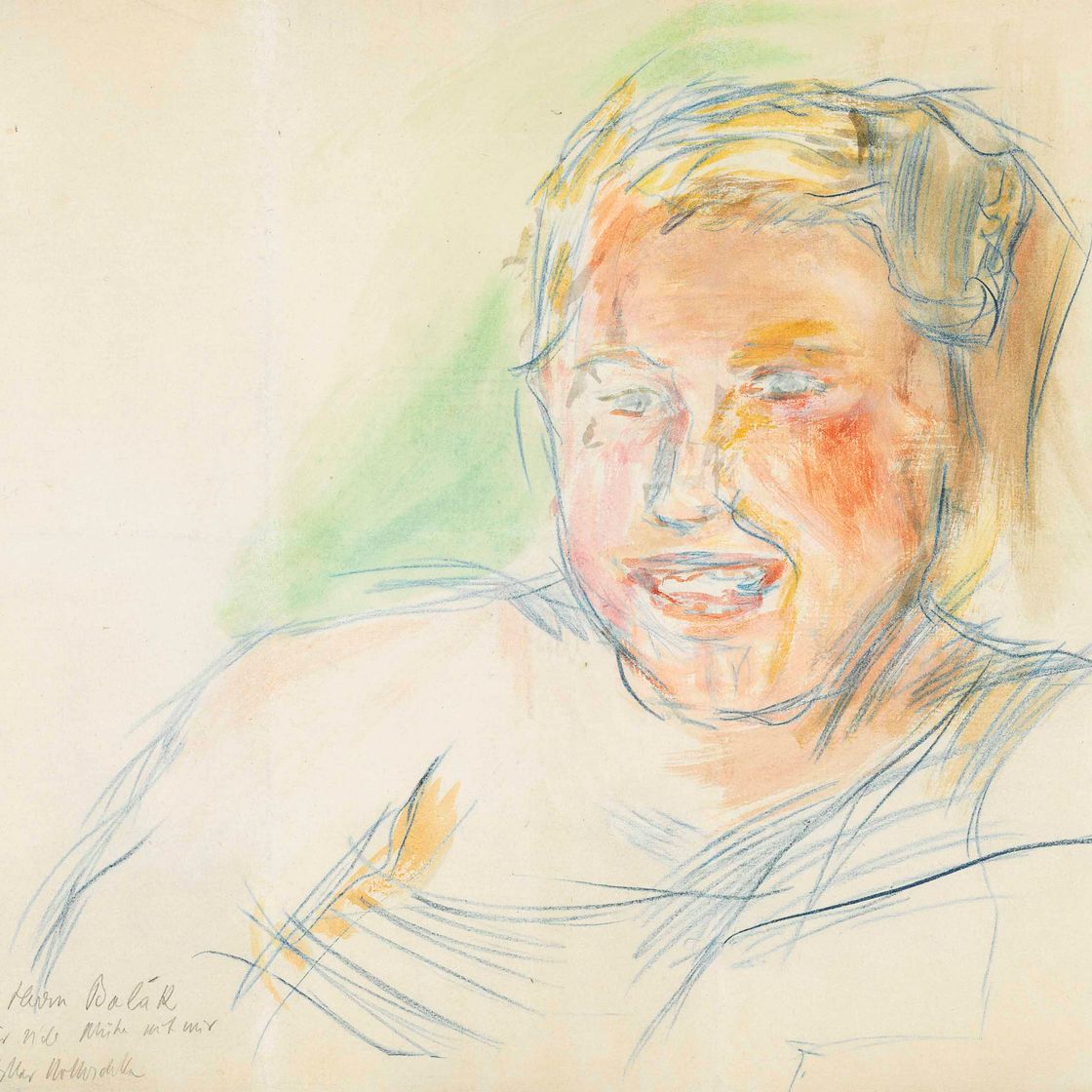 Oskar Kokoschka — Фрауэнпортрет