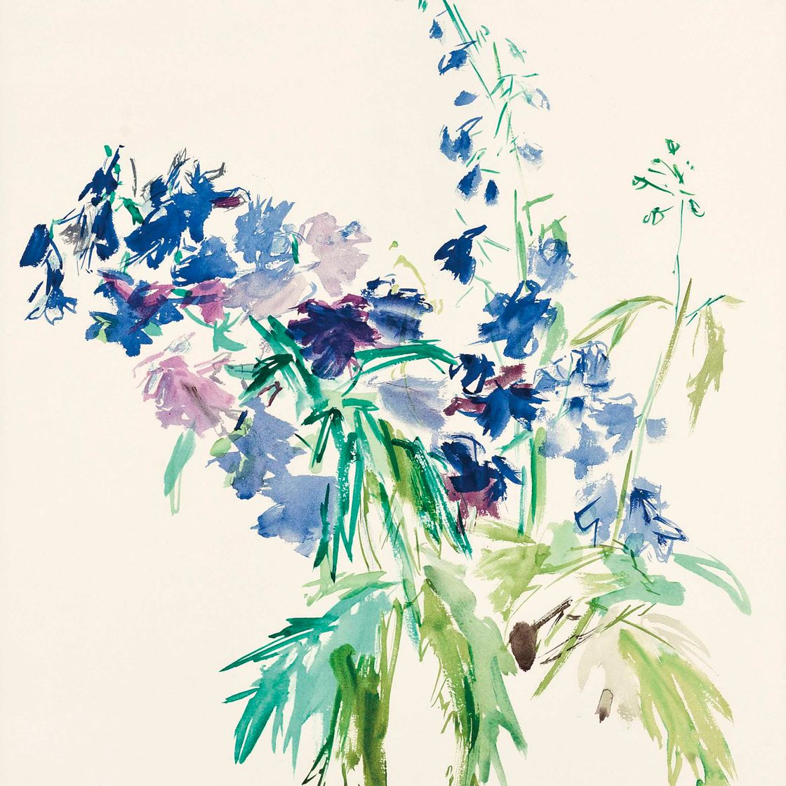 Oskar Kokoschka — Дельфиниум