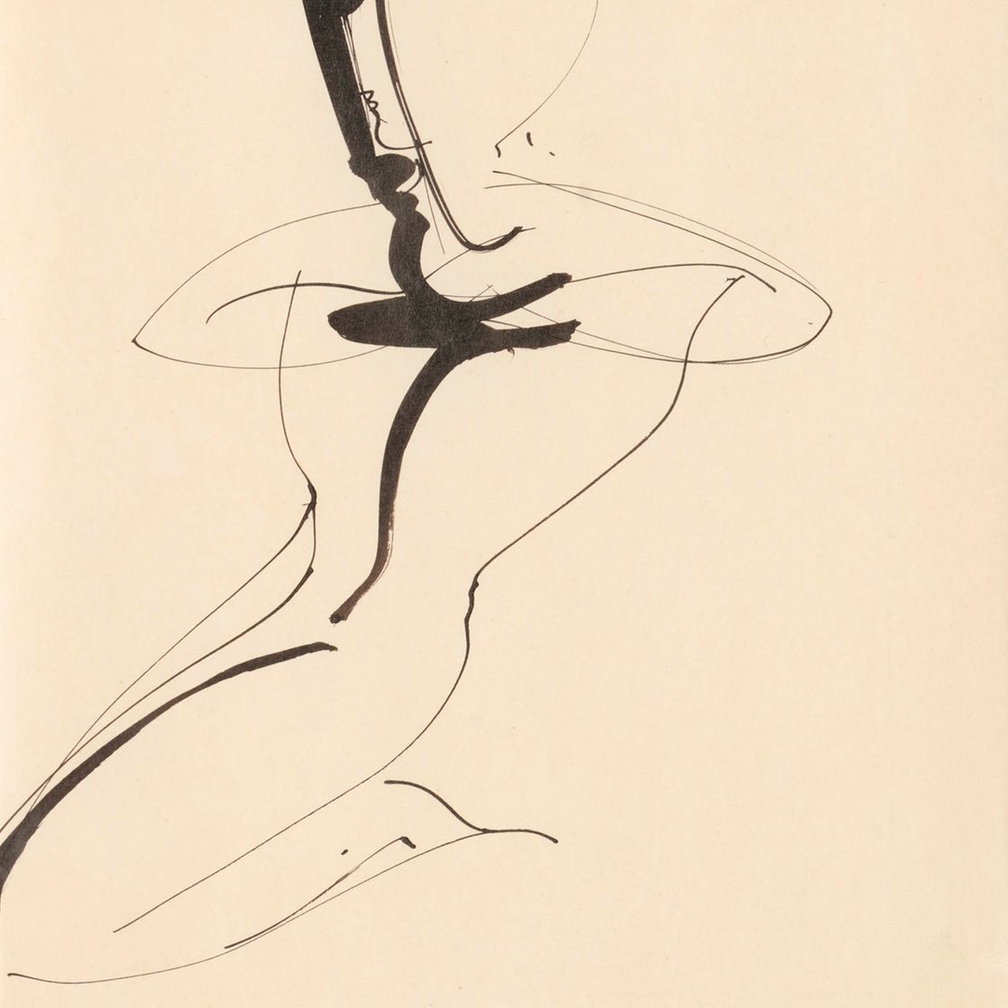 Oskar Schlemmer — Без названия (рисунок)
