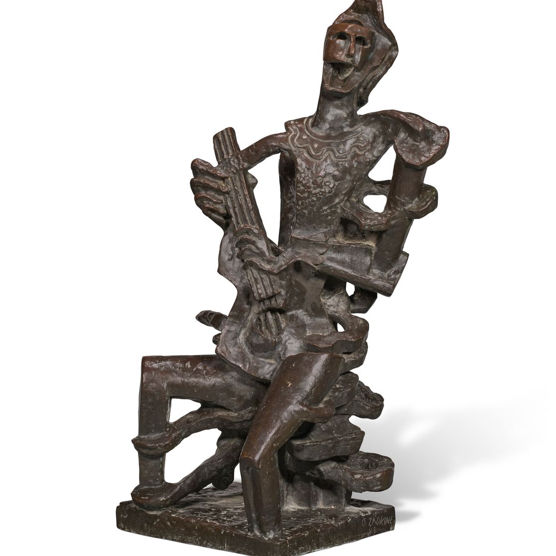 Ossip Zadkine — Бросок арлекина, изображение 1