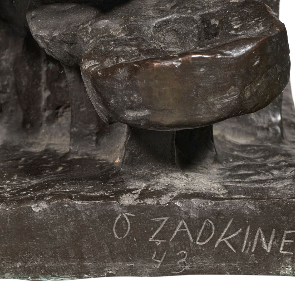 Ossip Zadkine — Бросок арлекина, изображение 6