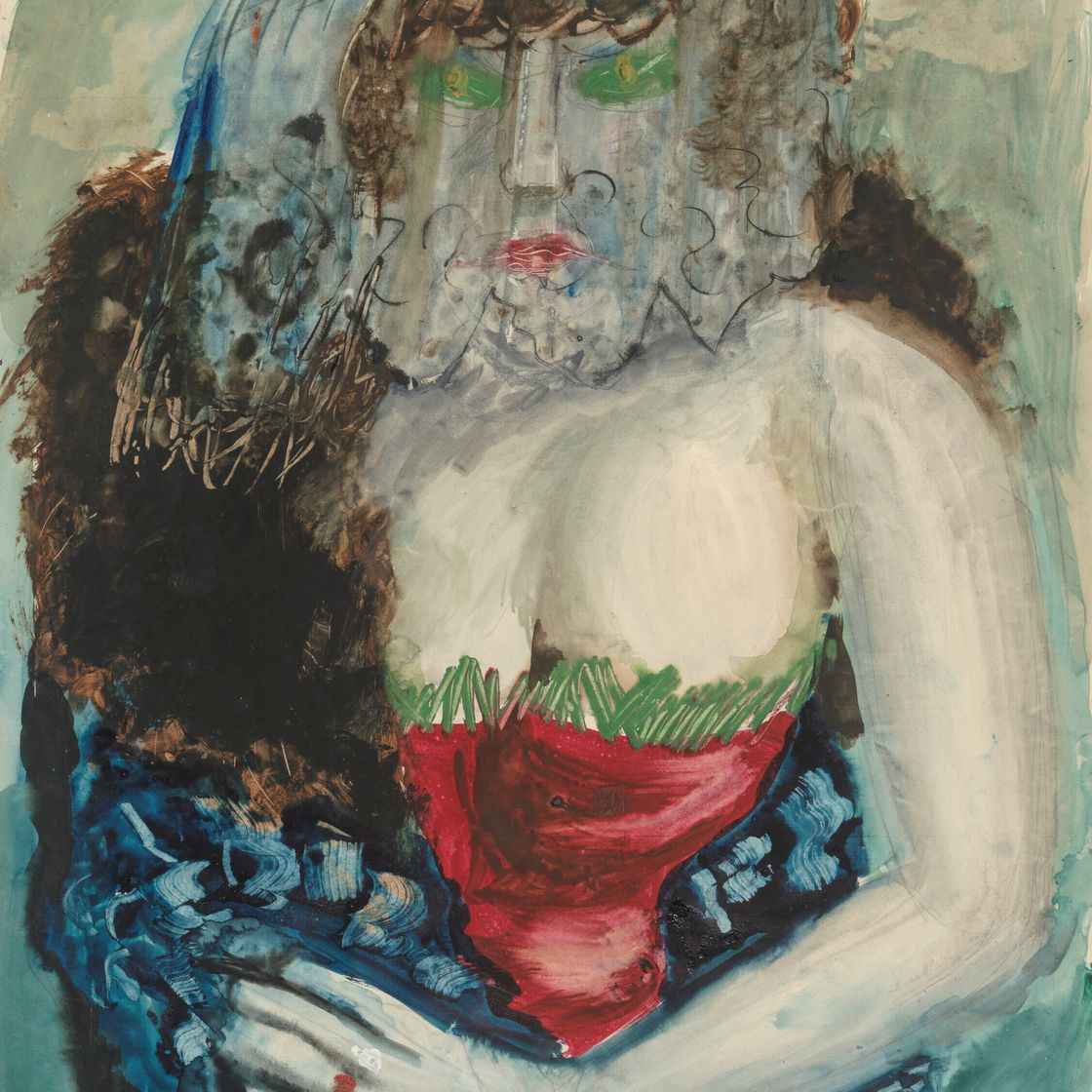 Otto Dix — Дама из мит Шлейер