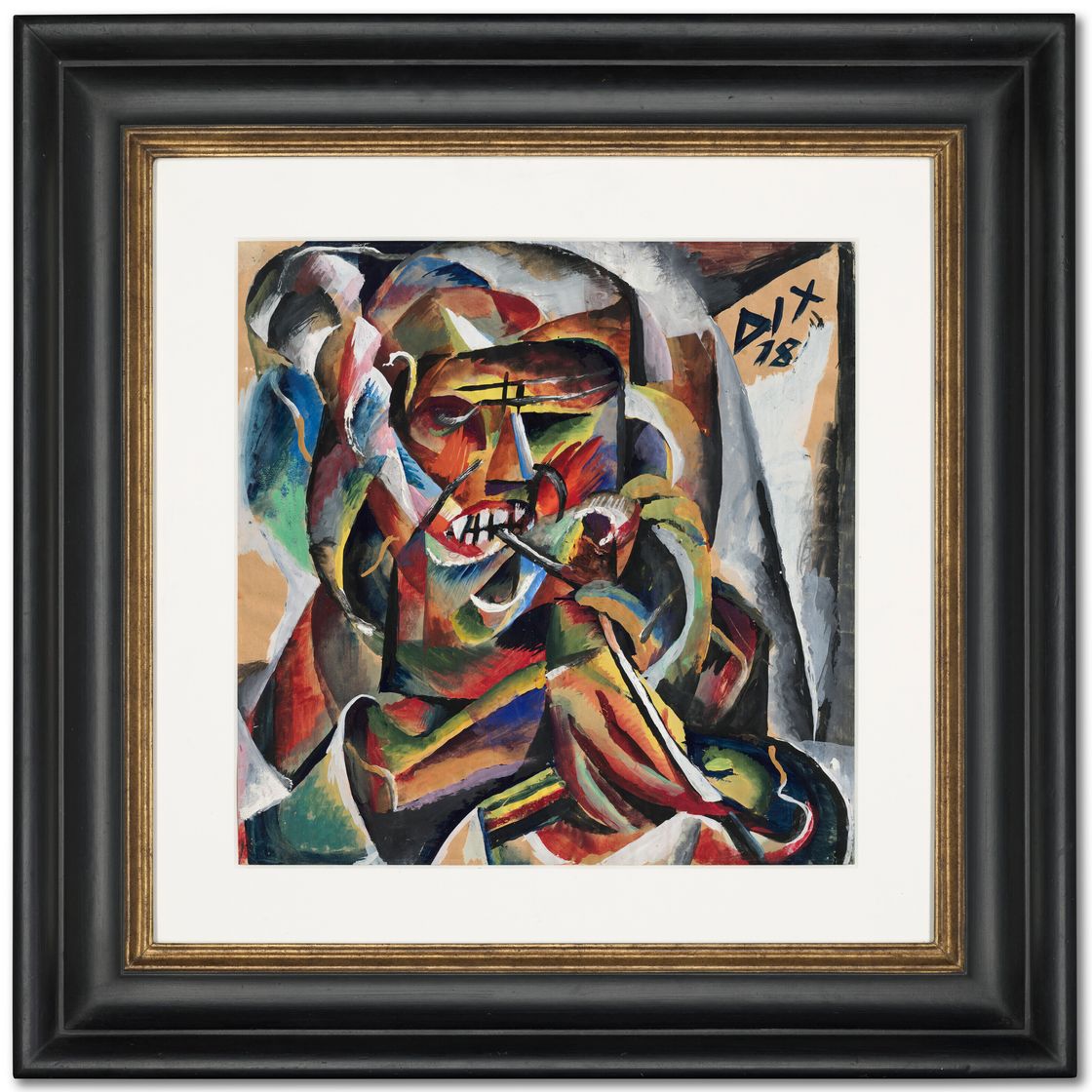 Otto Dix — Солдат с табаком в руке, изображение 2