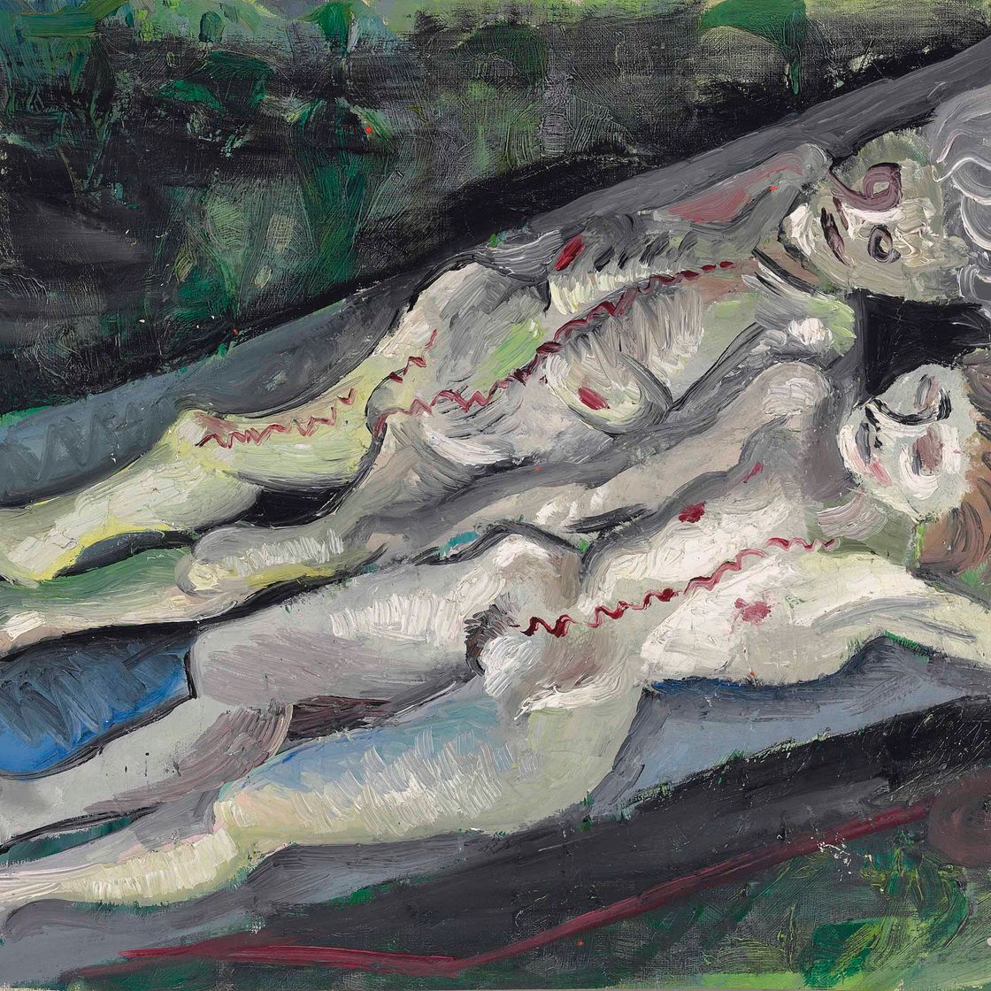Otto Dix — Вайблихе Лейхен (Анатомический центр Дрездена-Фридрихштадта)