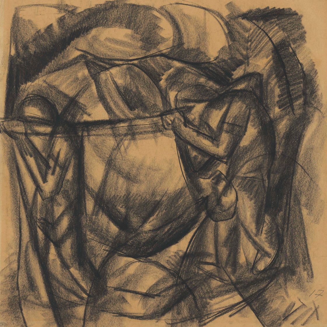 Otto Dix — Вервундетентранспорт