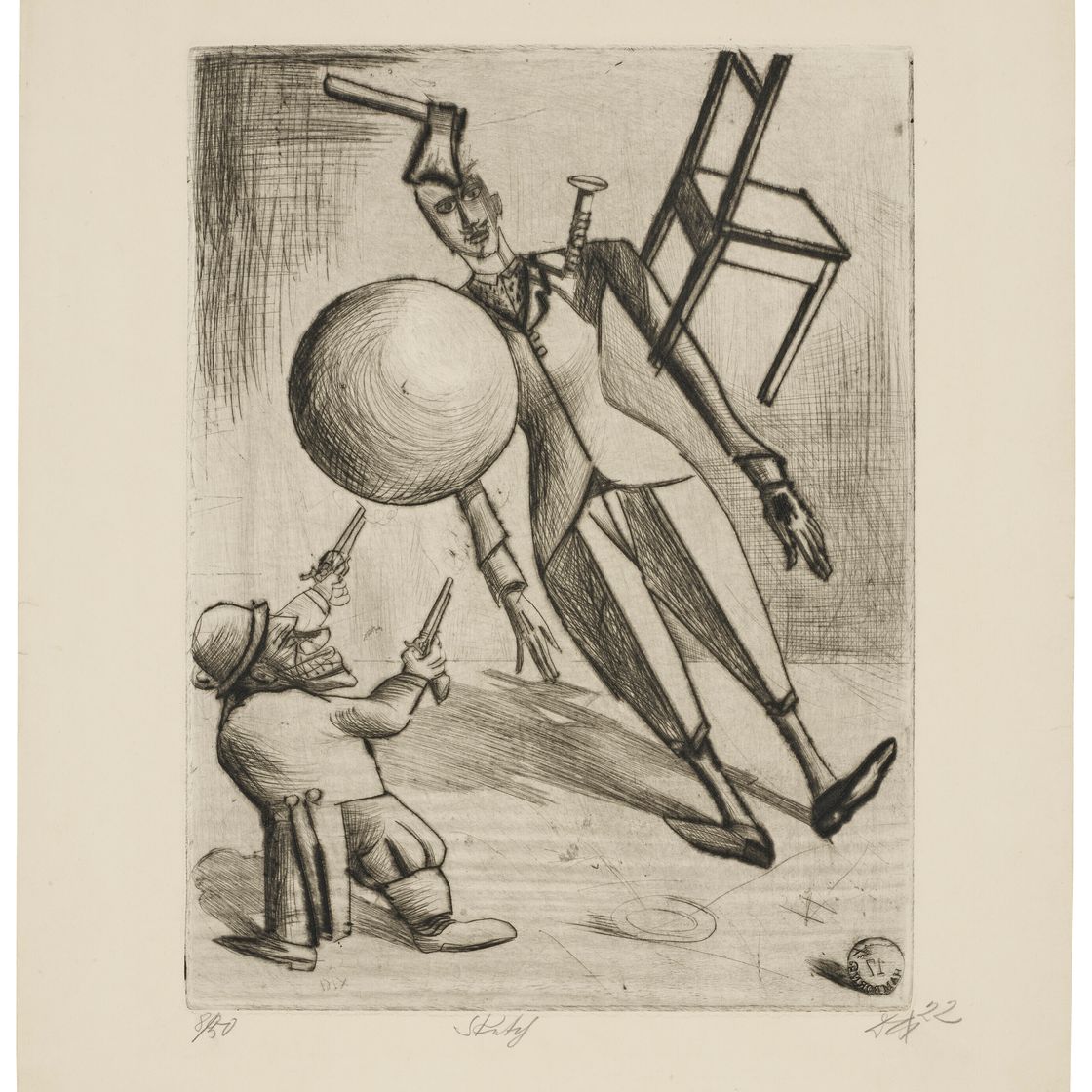 Otto Dix — Набросок