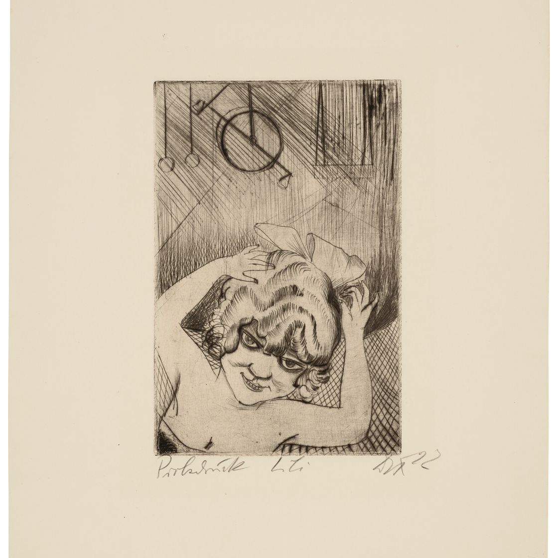 Otto Dix — Лили, умри, Кенигин дер Люфт