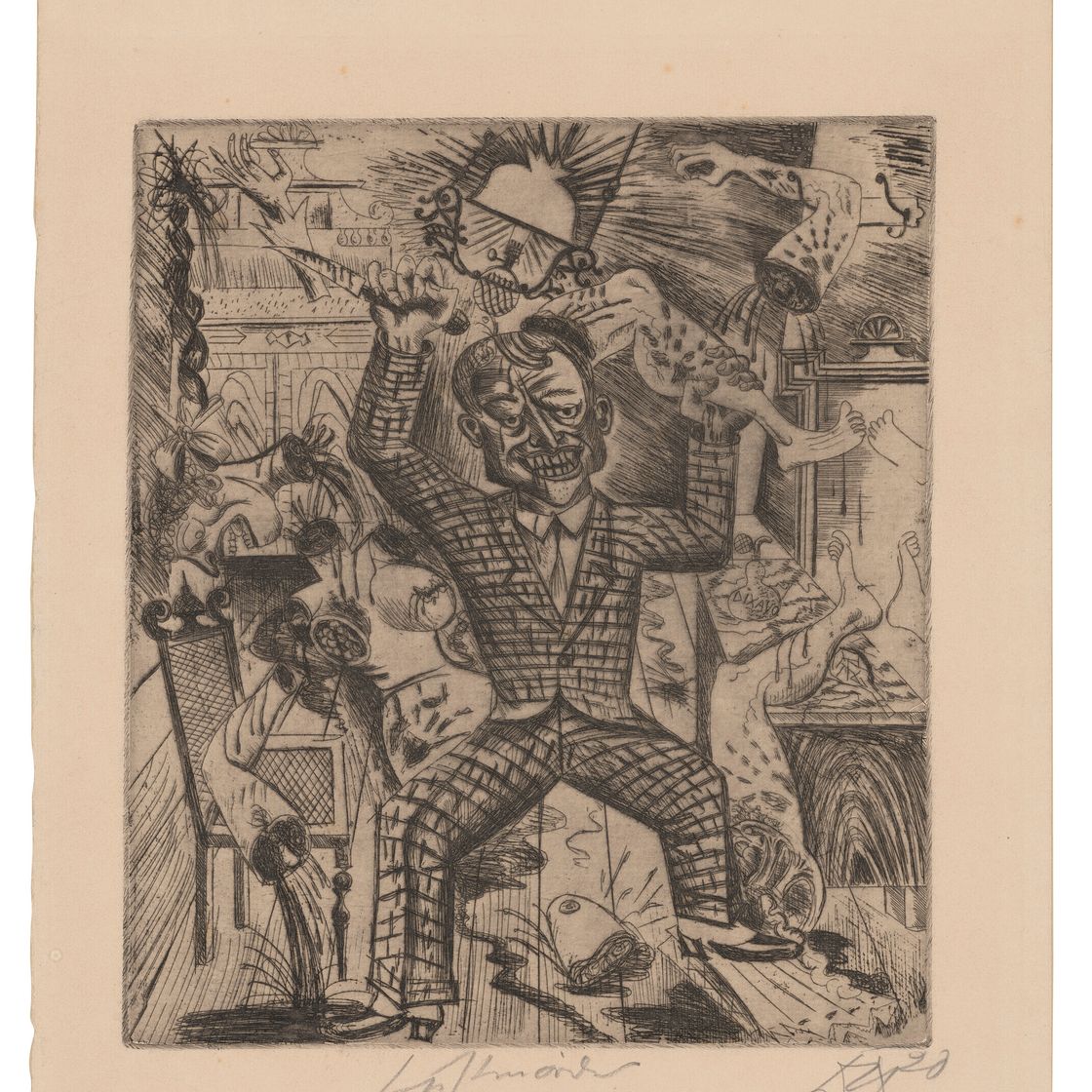 Otto Dix — Люстмердер