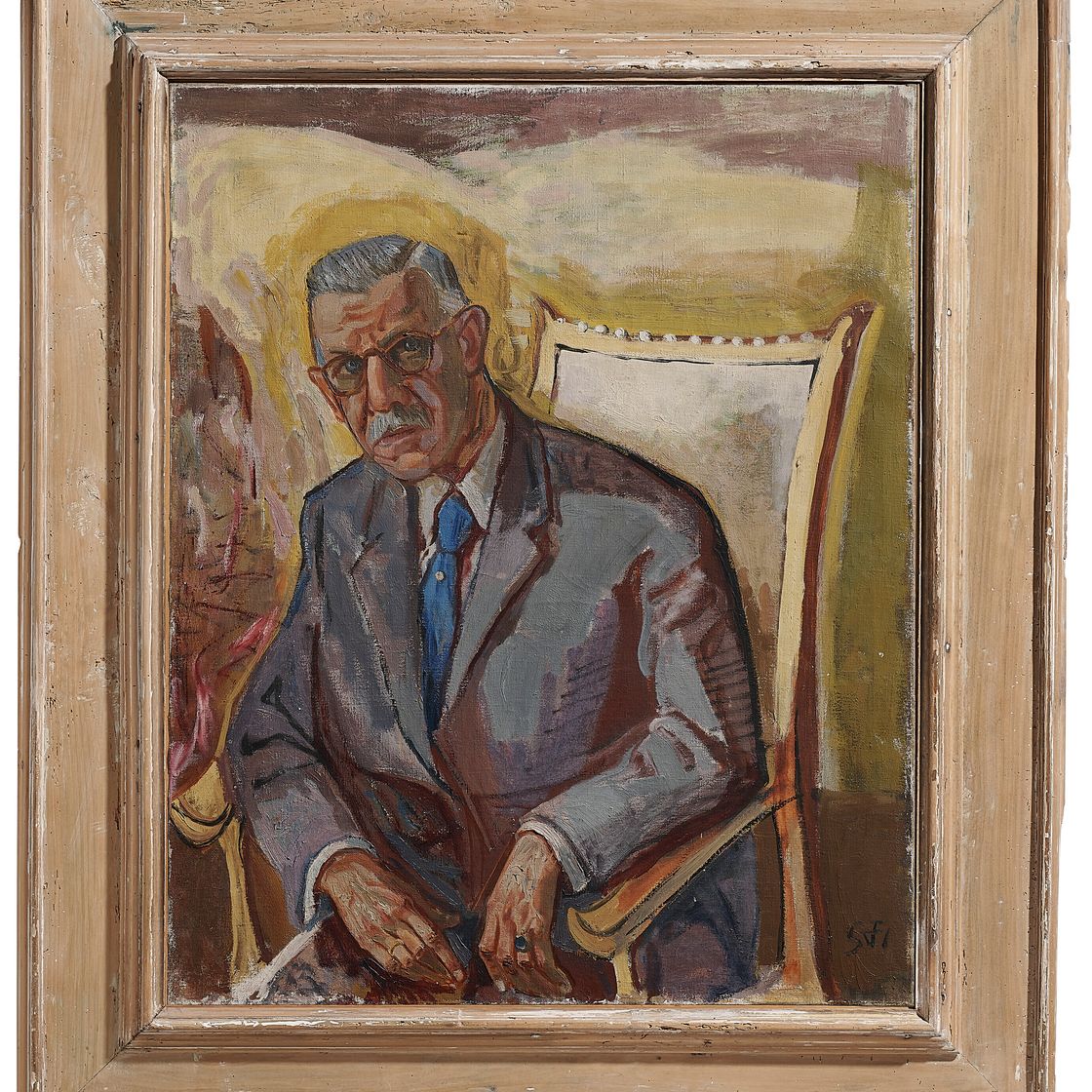 Otto Dix — Бильднис проф. д-р Вильгельм Хергт, изображение 2