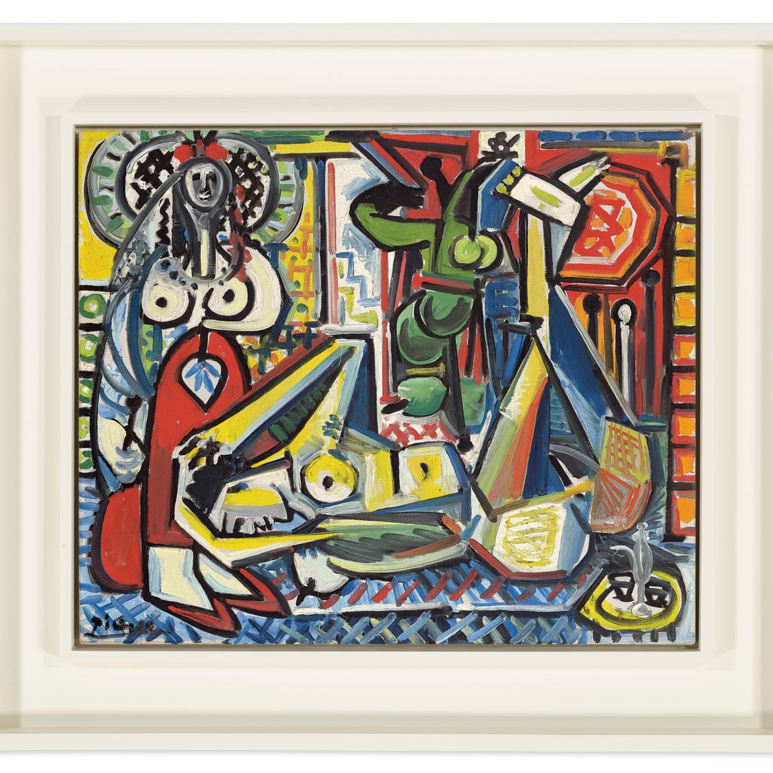 Pablo Picasso — Алжирские женщины (версия "F"), изображение 2