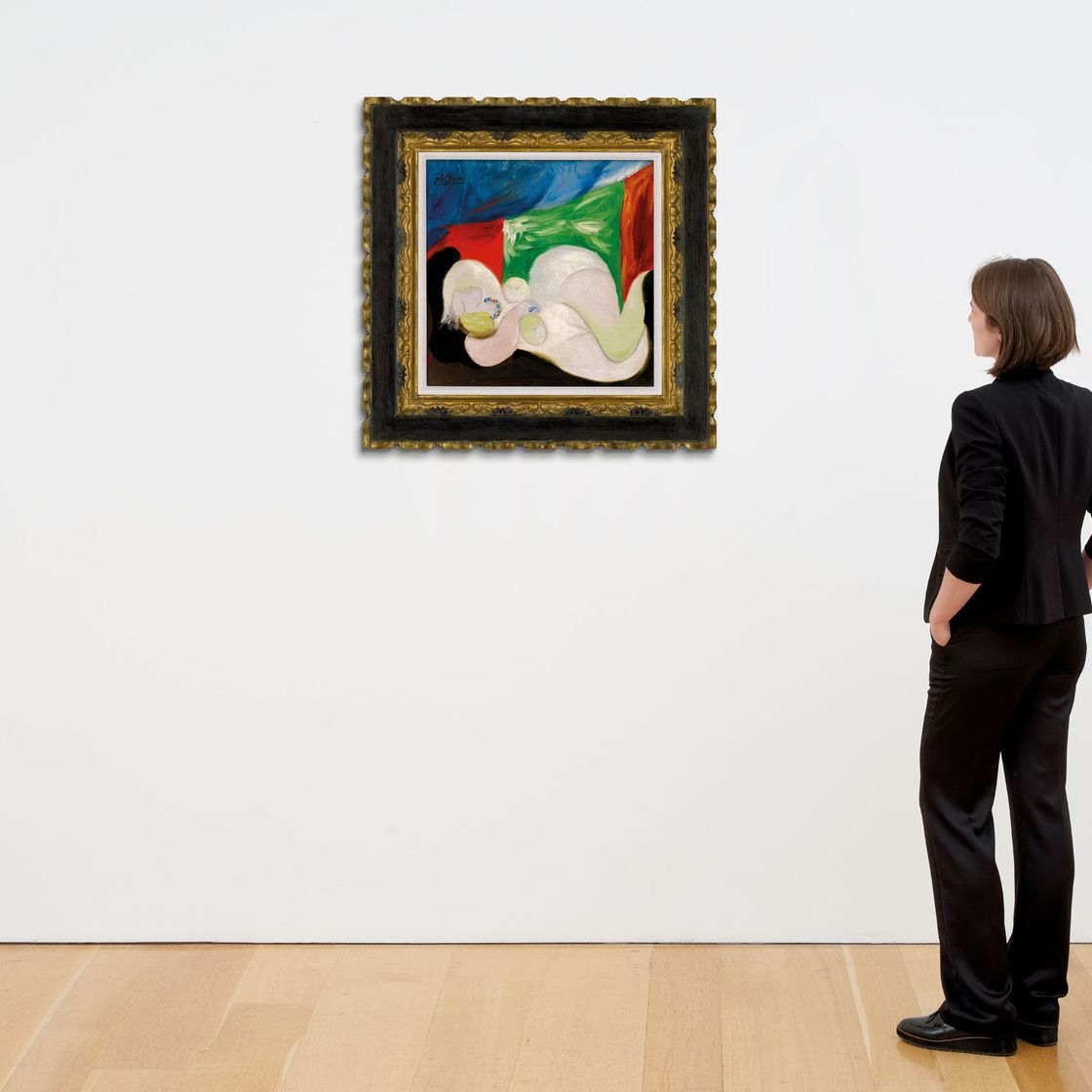 Pablo Picasso — Молодая женщина на диване у камина (Мария-Тереза), изображение 4
