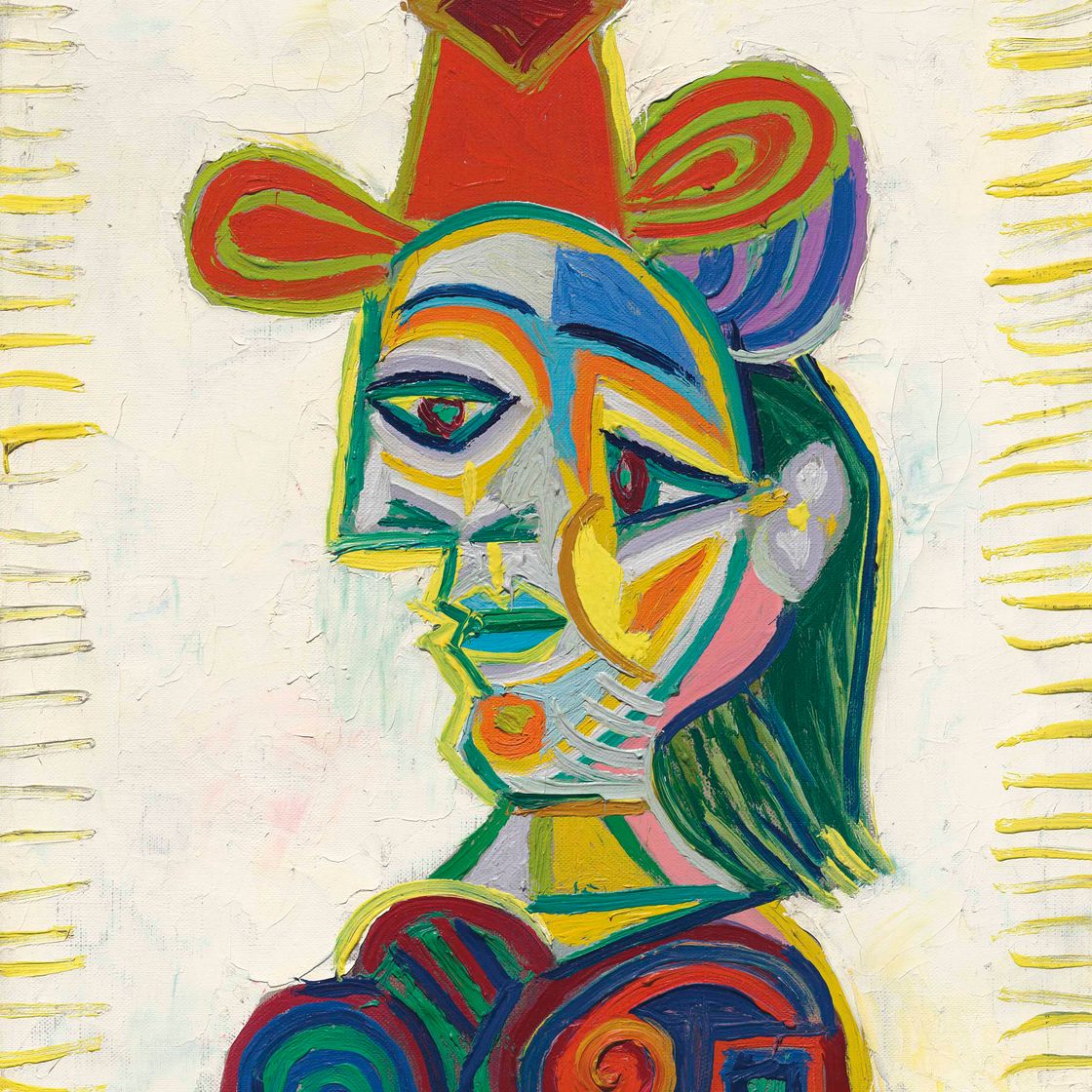 Pablo Picasso — Бюст женщины (Дора Маар)