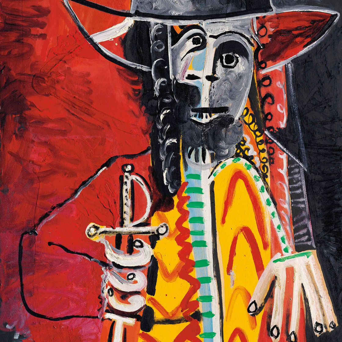 Pablo Picasso — Мужчина в эпицентре