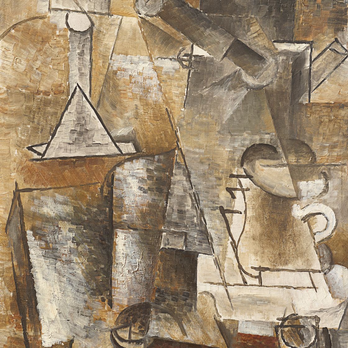 Pablo Picasso — Кафе, тассе и трубка, изображение 1