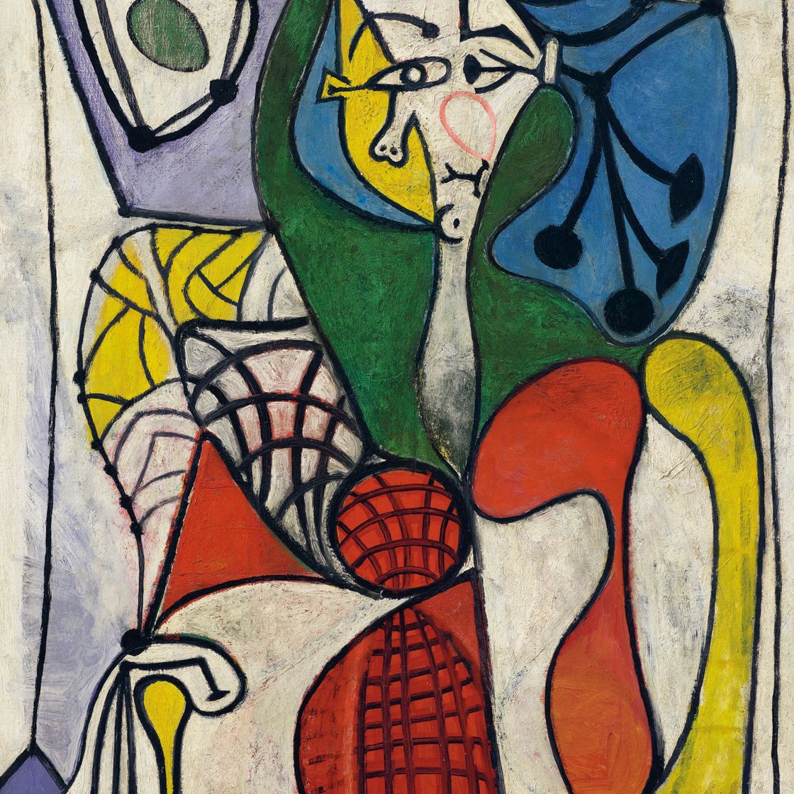 Pablo Picasso — Женщина в танце отчаяния (Франсуаза)