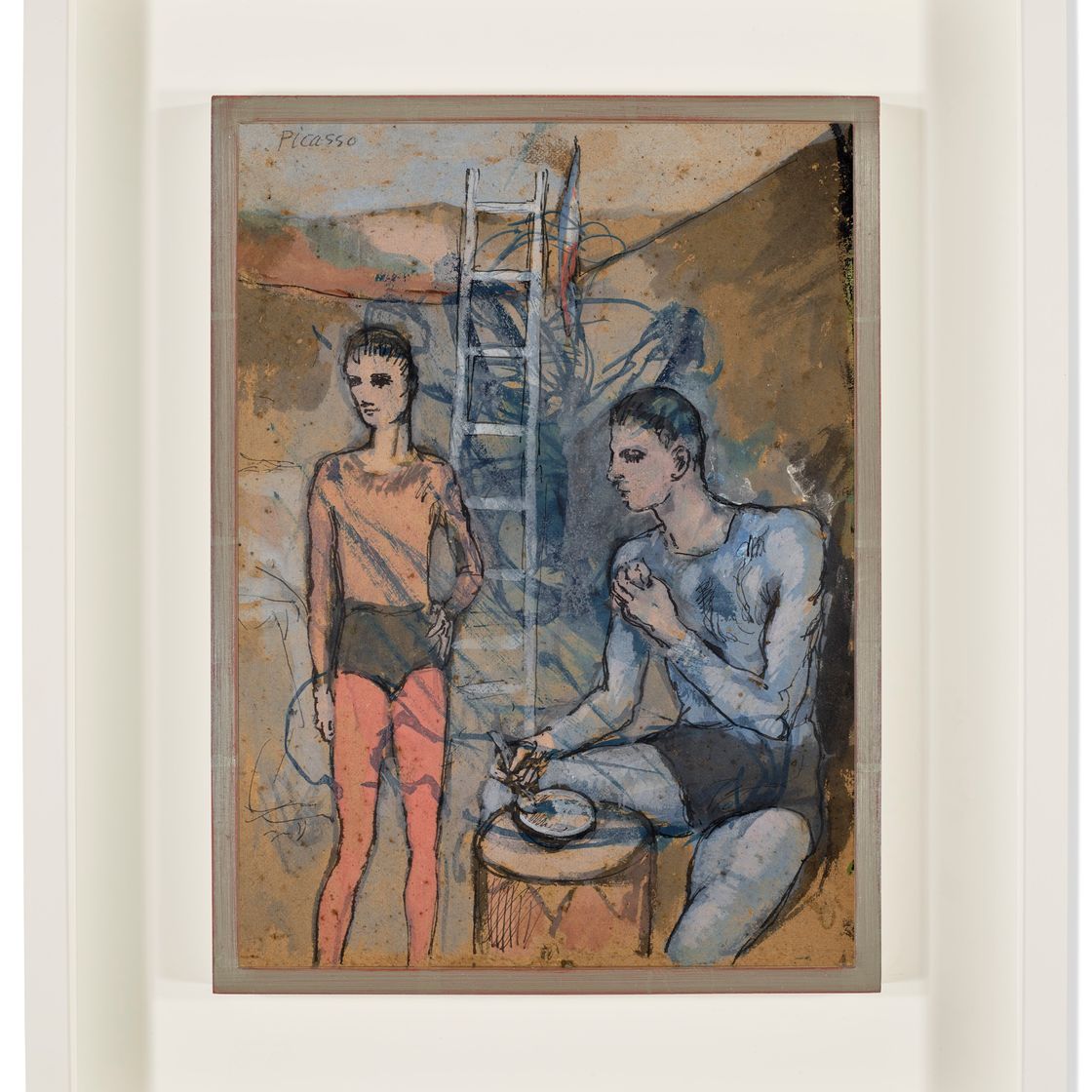 Pablo Picasso — Возвращение акробата, изображение 2