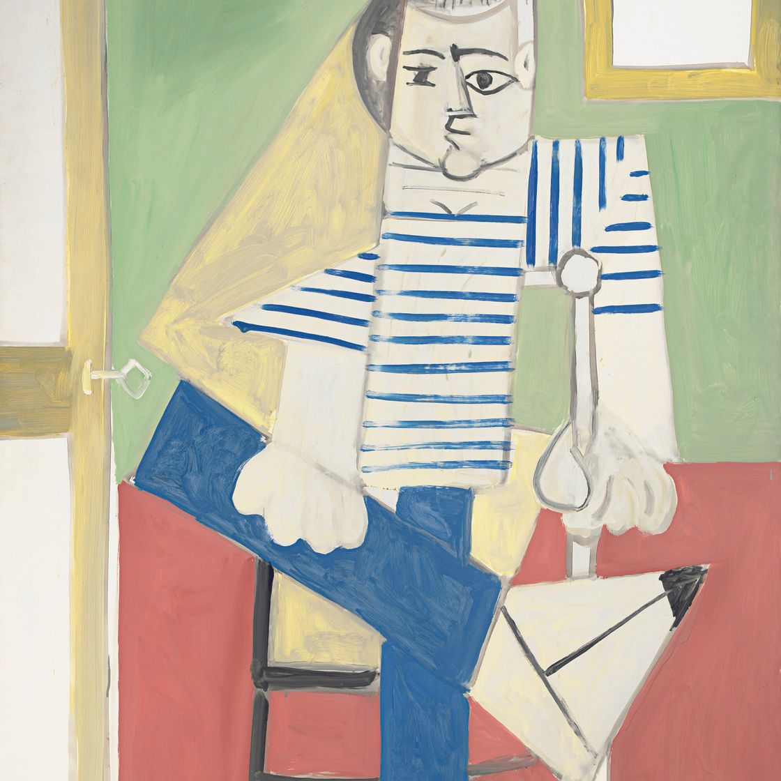 Pablo Picasso — Мой помощник в шезлонге